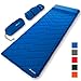 MalloMe Sleeping Pad Camping Air Mat – Inflating Mattress Bed for Backpacking Adults – Inflatable Ultralight Insulated Soft Foam Sleep Gear - Lightweight Travel Cot Roll Mats Accessories
