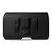 Motorola Droid Maxx 2 / Droid Turbo 2 LARGE OVERSIZE BLACK Leather Pouch W/ Belt Loops (Fits W/ Hybrid Case / Otterbox Defender) + Zoomazig Stylus