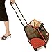 Snoozer Roll Around 4-in-1 Pet Carrier, Red & Black, Medium