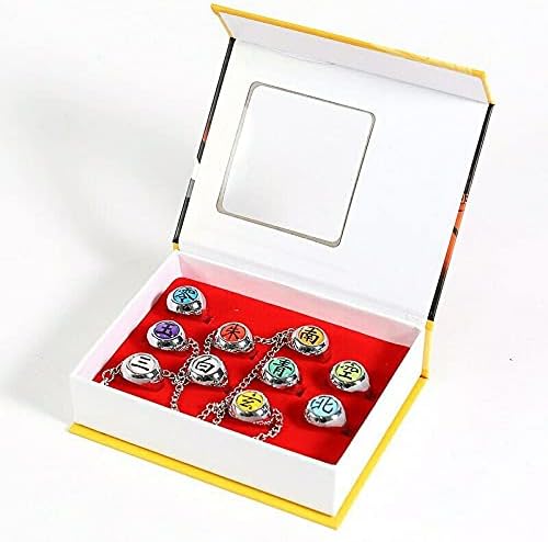 Naruto Rings Uchiha Sasuke Itachi Sharingan Akatsuki Organizatio