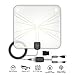 viv TV Antenna 138 Indoor Amplified HDTV Antenna 50-100 Miles Range with Detachable Amplifier Signal Booster and 16.5FT High Performance Coax Cable - Extremely High Reception Indoor