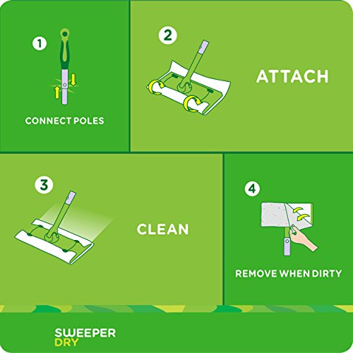 1 Swiffer+Sweeper+Refills+Cleaning+Unscented