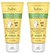 Babo Botanicals SPF 30 Clear Zinc Lotion - Fragrance Free, 3 Ounces, Best Natural Mineral Sunscreen, Non-Nano, Sensitive (2 Pack)
