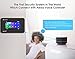 DIGOO DG-HAMA Alexa Wireless Home and Business Security Alarm System, 433MHz GSM&WIFI Smart Security System DIY Kits, Burglar Alarm With Full Touch Screen,Auto Dial and APP Remote Control,White