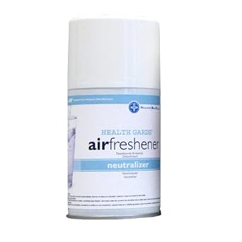 metered air 7 oz freshener (Case Neutralizer Metered 07913 oz 7 Hospeco of Health Can Aerosol 12 Freshener, Gards Air
