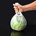 Strong Compostable Bags 3 Gallon Certified Biodegradable Kitchen Scrap Trash Food Waste (Pack of 100)