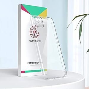 Oududianzi - Cover per OPPO A73 5G + [3x Pellicola Protettiva in Vetro Temperato], Custodia Morbida Chiaro Sottile Case… - immagine 3