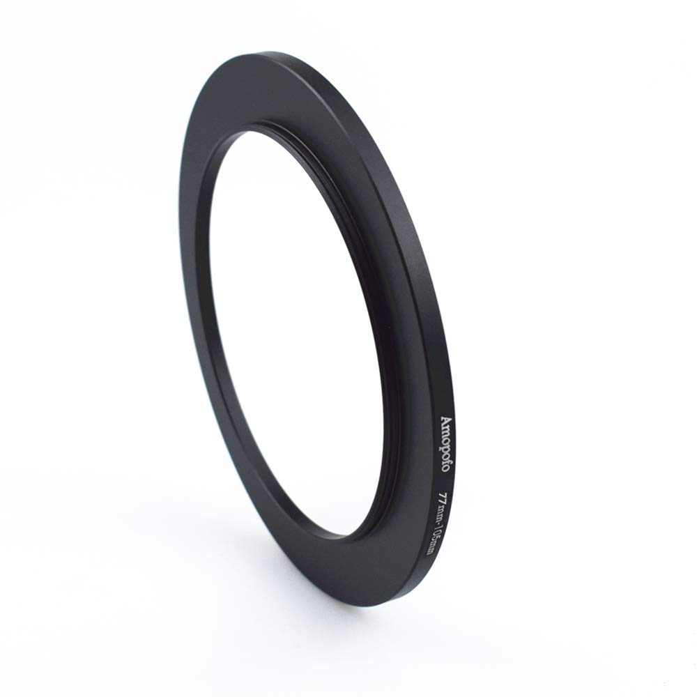 77mm to 105mm Camera Filters Ring/77-105mm Camera Lens adapter (77mm to 105mm Step Up Ringor Accessory),Compatible with All 77mm Camera Lenses & 105mm Camera UV CPL Filter Accessory