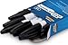 ArtFrenzy Black Permanent Markers - Durable Markers Set - Pack of 12 - Quick Drying Non-Toxic Ink - by Utopia Home