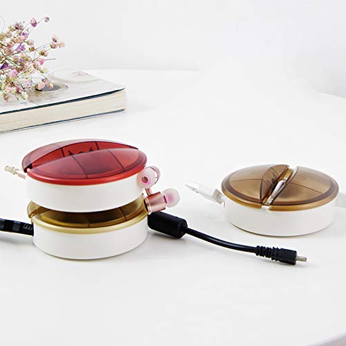 4 Pack Compact Cord Management Cable Winders Tanglefree Cable Reels