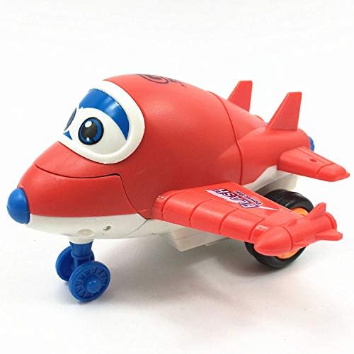 Grab Offers Early Education Mini Aeroplane Transformer for 1 Year Old Baby Push and Go Toy Unbreakable Friction Toy for Kids.(Random Color) (4 Pcs)