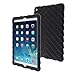 Apple iPad Air 2 Drop Tech Black Gumdrop Cases Silicone Rugged Shock Absorbing Protective Dual Layer Cover Case