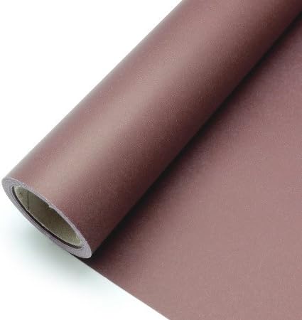 The Waterproof Floral Bouquet Wrap Film Gift Wrapping Paper, 24Inch 33Feet (Brown)