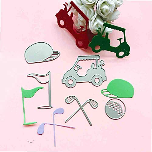 image for POQOQ Cutting Dies Scrapbooking Paper Card Metal Die Cut Sten