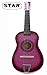 Star MG50-PK Kids Acoustic Toy Guitar 23-Inch, Pink