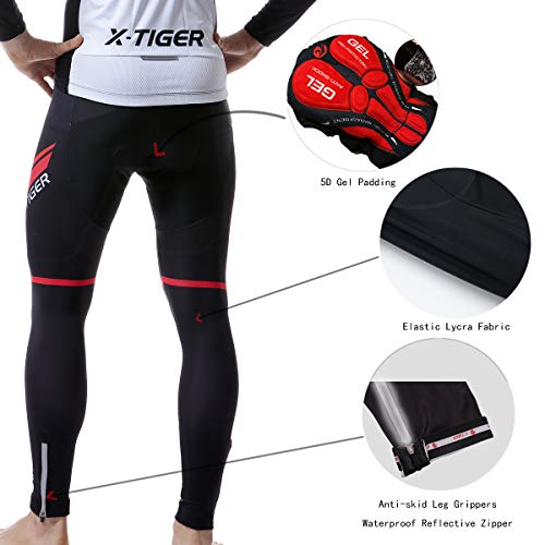 image for X-TIGER Cycling Clothes for Men Long Sleeve Mountain Bike Road Bicycle