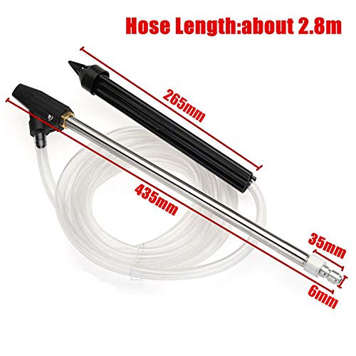 Tulas Sand Blaster Kit,Sandblasting Device Kit Sand Wet Blasting Washer 1/4 High Pressure Accessories