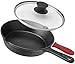 Cuisinel Cast Iron Skillet with Lid - 8