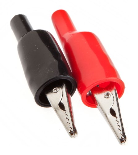 Forney 60343 Electrical Test Clip with Insulator, General Purpose, 5-Amp, Carded Pair