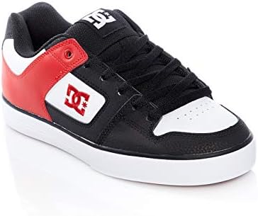 dc black leather shoes