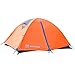 Winterial 2 Person Tent, Easy Setup Lightweight Camping and Backpacking 3 Season Tent, Compact
