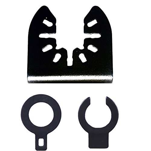 EZARC Titanium Oscillating Multitool Blade for Wood Metal 3Pack