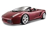 Maisto 31136 Lamborghini Gallardo Spyder Burgundy 1/18 Diecast Model Car