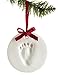 Baby Handprint Ornament Kit, New and Improved Babyprints Baby Handprint or Footprint Keepsake Ornament, Dries Stone Hard - No Bake - Air Drying
