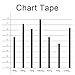 Kuuqa Black Whiteboard Tape 3mm width Graphic Tape Charts Tapes Gridding Marking Tape Self Adhesive, 10 Rolls
