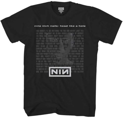 Amazon.com: Nine Inch Nails T Shirt The Downward Spiral Band Logo