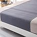 Armshield Earthing Half Sheet Grounding Sheets 400TC Pure Silver 5% | 95% Organic Cotton Natural Earth Eergy | Conductive Bedding Blanket | Connection Cord | Therapy Sheet Mat