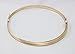 20 Gauge, 14/20 Yellow Gold Filled Wire (Half Round) Dead Soft 14K Gold Filled Made in USA - 5FT by CRAFT WIRE