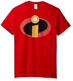 Disney Men's The Incredibles Costume T-Shirt, Red, Medium