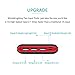 Power Bank Portable Solar Charger - 22000mAh with Dual Input & 3 USB Output Solar Charger, High-Speed Charging Technology Battery Pack for iPhone, Samsung Galaxy and More (red)