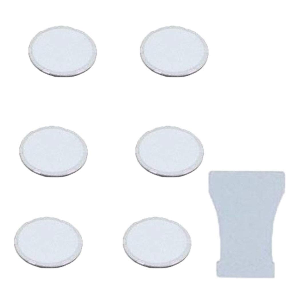 HRTELEC 16MM Ceramics Ultrasonic Mist Maker Discs for Humidifier Parts with Replacement Tool