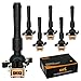 QYL 6PCS Ignition Coil Replacement for BMW 328I 528I M3 Z3 E36 E46 E31 E38 E39 E53 E721 E720 E383/Land Rover 2.5L 2.8L 3.0L 3.2L 5.4L fit C1239 UF-300 UF-354