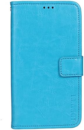 coque BlackBerry Key2 Phone Case,Flip Wallet with Card Slot Case for BlackBerry Key2(SkyBlue)
