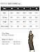 Verdusa Women's Summer Casual Loose Long Dress Short Sleeve Pocket Maxi Dress Olive Green L
