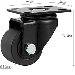 Finnhomy 2 Inch Caster Wheels Set of 4 Heavy Duty