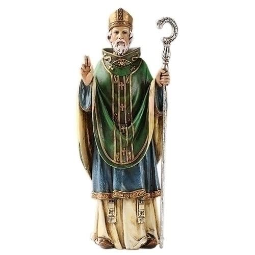 Photo 1 of Joseph's Studio by Roman, Renaissance Collection, 6.5" H ST Patrick Figure, Home Décor, Devout Gift, Prayerful Inspiration (4x2x6)