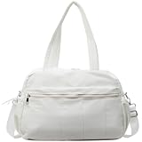 Outplea Sports Gym Bag With Shoe Compartment & Wet Pocket, Waterproof Gym Duffle Bag For Women Men, Travel Duffel Bag Backpack For Sports Fitness Yoga