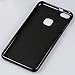 J&D Case Compatible for Huawei P10 Lite Case, [Drop Protection] [Slim Cushion] Shock Resistant Protective TPU Slim Case for Huawei P10 Lite Bumper Case - Black