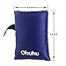 Outdoor Faucet Cover, Ohuhu Faucet Insulation Cover for Winter Freeze Protection, Reusable Antifreeze Hose Bib Covers Outside Faucet Protector Socks Insulatd Water Spigot Cover, 2 Pack (Dark Blue)