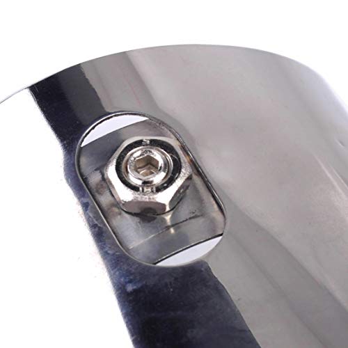 Radracing Exhaust Muffler Tail Pipe Tip Stainless Steel Compatible Accord 2008 2009 2010 2011 2012