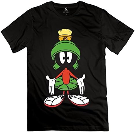 PLUSa PCY Men's Custom Made Marvin The Martian Nope New T Shirts ForestGreen XXXL