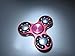 3AR Red Fidget Spinner - Executive and Kids Premium Toy for Stress and Anxiety Relief | High Grade Ball-Bearing and Top Speeds | 18 Ball Beads and helps with ADD ADHD Stress and Boredom Relief