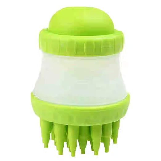 wdd PET Bath Massage Pinsel umweltfreundliches Silikon-Soft und Nicht-toxische Hilfe Hund saubere Haarmassage um Blutzirkulat