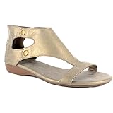 Corkys Women's Amelia Distressed Flat Sandals