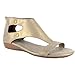 Corkys Women's Amelia Distressed Flat Sandals