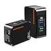 Quick Charge 3.0 USB Fast Wall Charger, 30W 3 Port Travel Wall Fast Charger Adapter QC3.0 QC2.0 Quick Charging Block Plug
